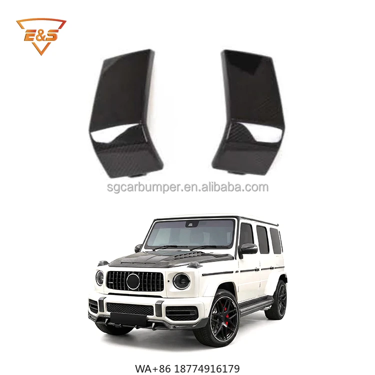 

Декоративная накладка на передний бампер из сухого карбона для Mercedes-Benz G-класса W464/W465 G63/65 (тюнинг)
