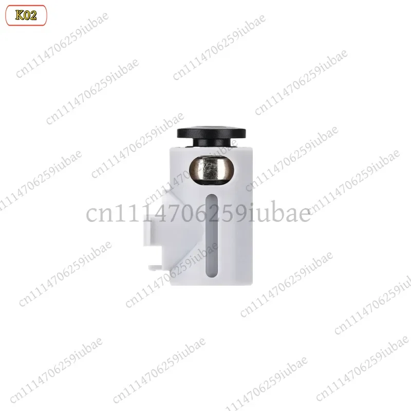PTFE Feed Pipe Fittings for 3D Printer Extruder Assembly, Durable Connector Replacement Parts