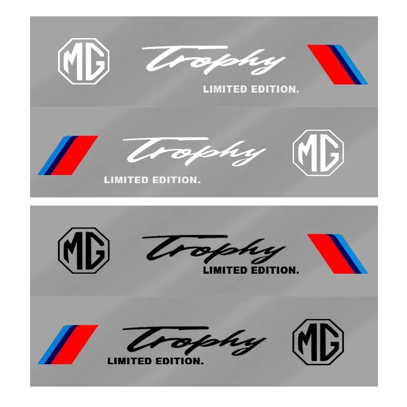 Scratch Resistant Vinyl Car Body Door Decals DIY Waterproof Decorative Stickers for MG ZS HS MG3 MG4 EV MG5 MG6 MG7 ES5