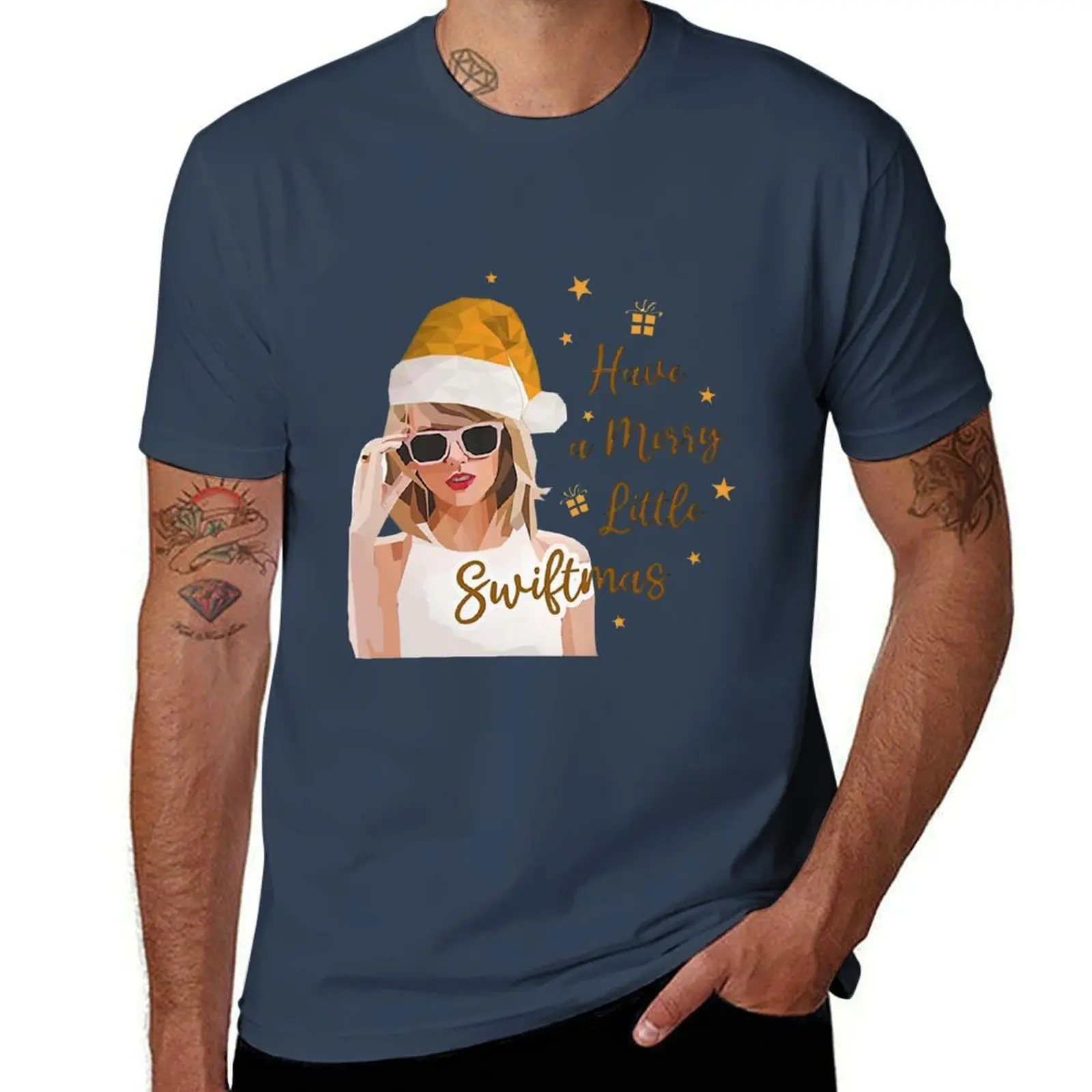 

Have a Merry Little Swiftmas 2023 T-Shirt t shirt man cotton t shirts cotton 100% T-Shirt