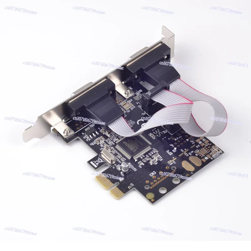 PCI-E To Rs232 Dual Serial Port Card 9922 Chip, Which Can Be Changed To An 8 Cm Small Baffle.
