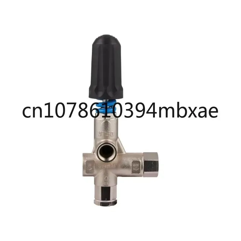 Nickel plated 80lpm 310 bar 4500psi large flow triplex plunger pump regulating valve regulator unloader