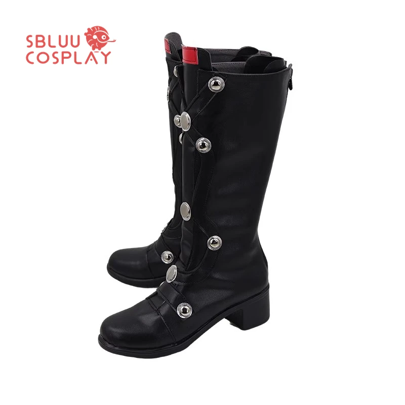 SBluuCosplay Game Rapi Cosplay Schoenen Mannen Vrouwen Halloween Party Thema Evenementen Op maat gemaakte laarzen