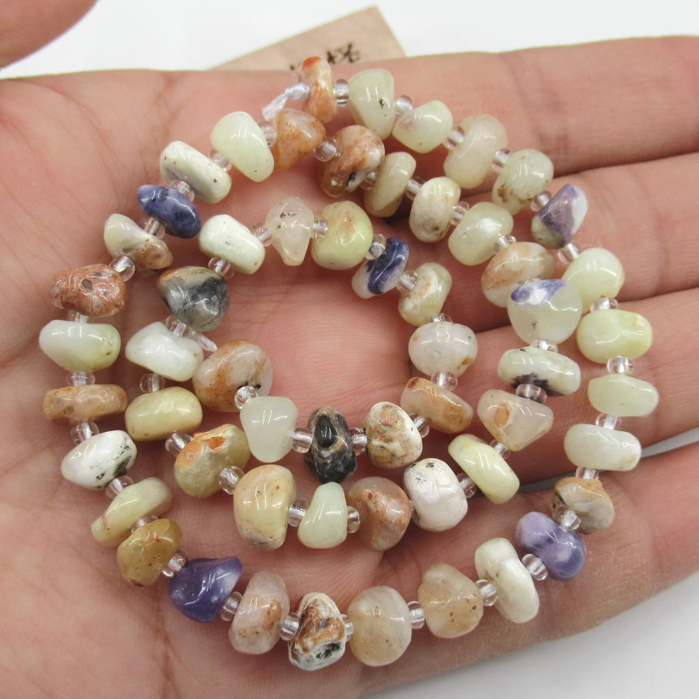 

APDGG No077 Natural Mix Color Opal Freeform Nugget Loose Beads Jewelry making accessories