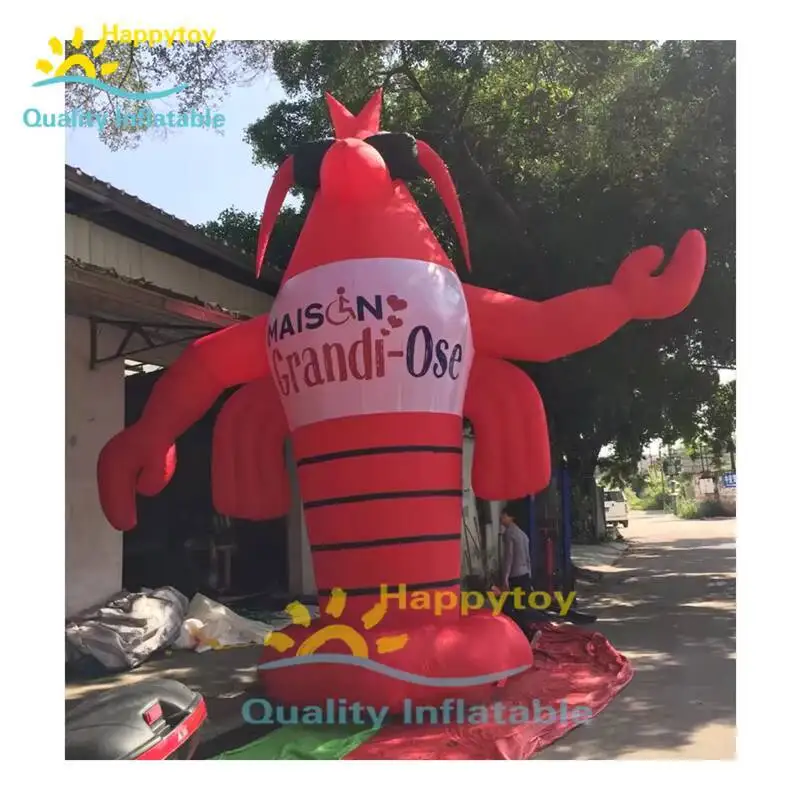 

ed Inflatable Lobster For Advertising Decoration/ Giant Artificial Lobster Model