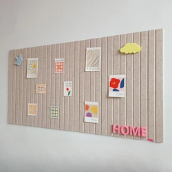 Customized Felt Wall Sticker Bulletin Boards Message Board Living Room Office Decoration Acoustic Panels Nursery Artwork Display