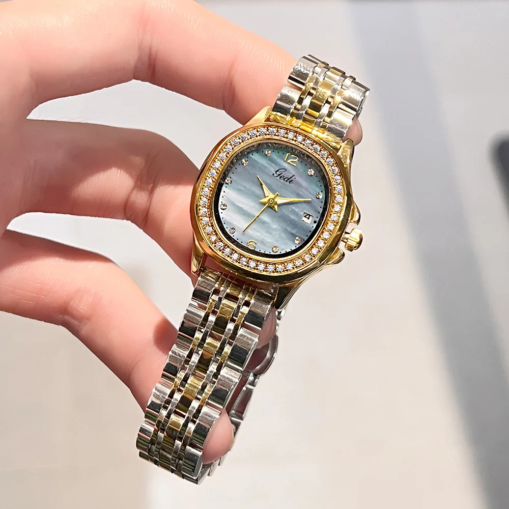 CQ541 Fashionable diamond studded starry sky women's watch, light luxury watch, waterproof quartz watch, exquisite clock gift