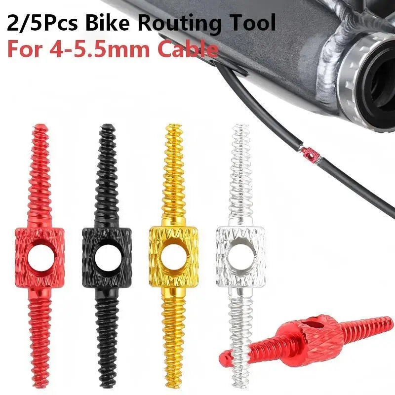 Bike Routing Tool for 4 5.5mm 2 5Pcs Brake Shift Cable Housing Connector Durable Material for Frequent Use