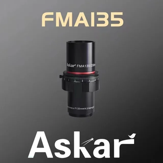 Sharpstar Askar FMA135 F4.5 Astrograph ED Lens D30mm Photographic Star with Flattener