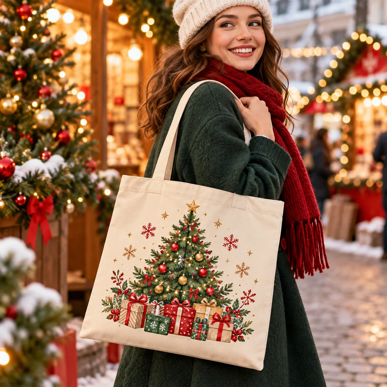 Wedding Guest Gift Bags / Custom Wedding Canvas Totes / Personalized Wedding Photo Gift Bags / Stylish Wedding Celebration Gift
