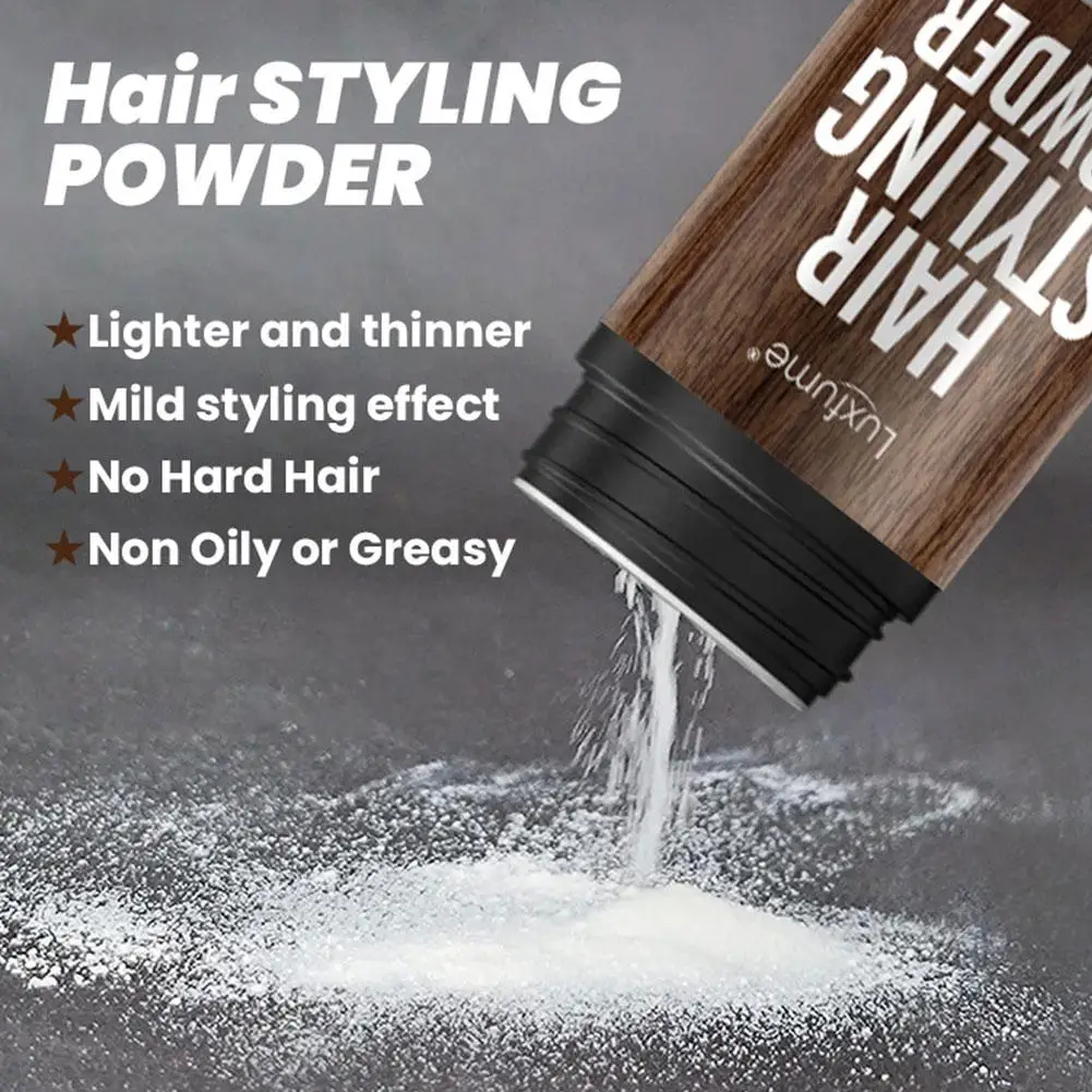 Matte Hair Styling Powder fluffy Hair Styling Powder For Men dry and fluffy Strong Hold Hair Texture Powder Mens