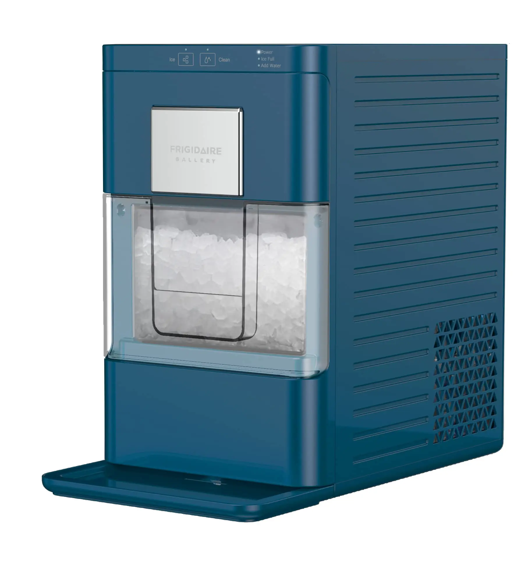 Galeria EFIC255 Blat Crunchy Chewable Nugget Ice Maker 44lbs na dzień Automatyczne samoczyszczenie 2.0 Gen Navy