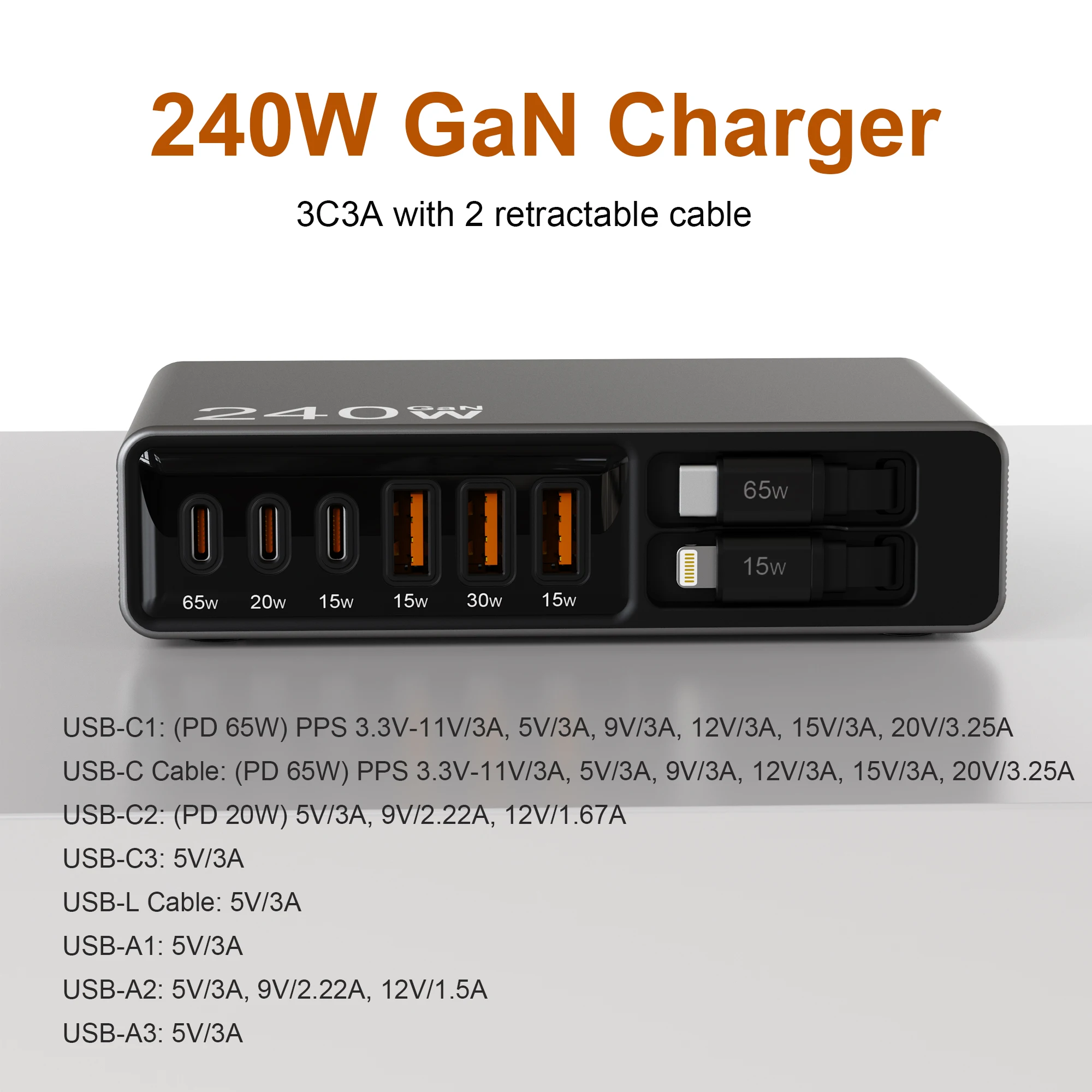 240w-gan-usb-c-charger-with-retractable-type-c-cable-pps-pd30-sfc20-qc-fast-charger-for-iphone-16-15-samsung-s25-s24-laptop