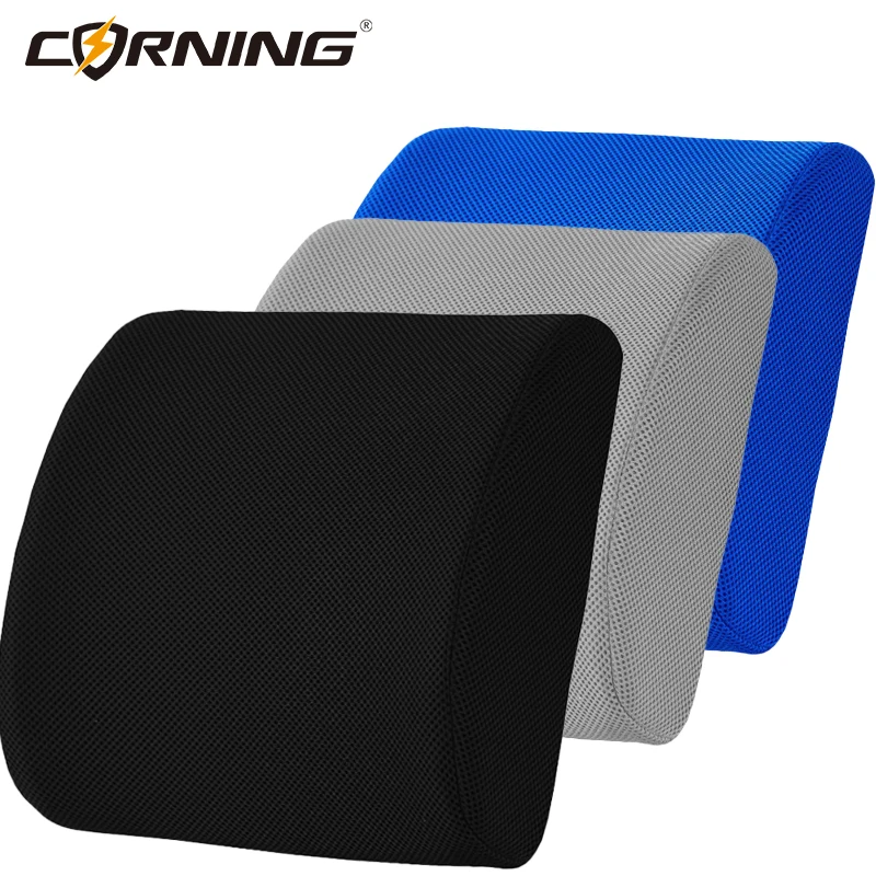 New Breathable Car Lumbar Support Pillow All-Season Vehicle Seat Backrest Cushion Office Home Seating Aid for Long Hours Sitting
