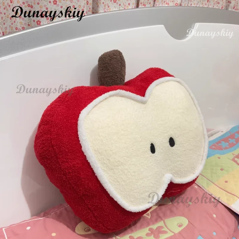 أنيمي لعبة الحب و Deepspace Caleb تأثيري أبل الشكل القطن بلوشي النوم الحصير طالب القيلولة الوسائد دمية الحشو