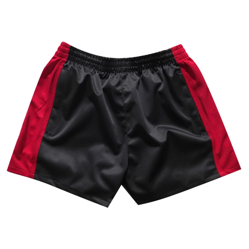 Glossy Pockets Men's Shorts Outdoor Fitness Plus Size Casual Sports Basketball Bottoms