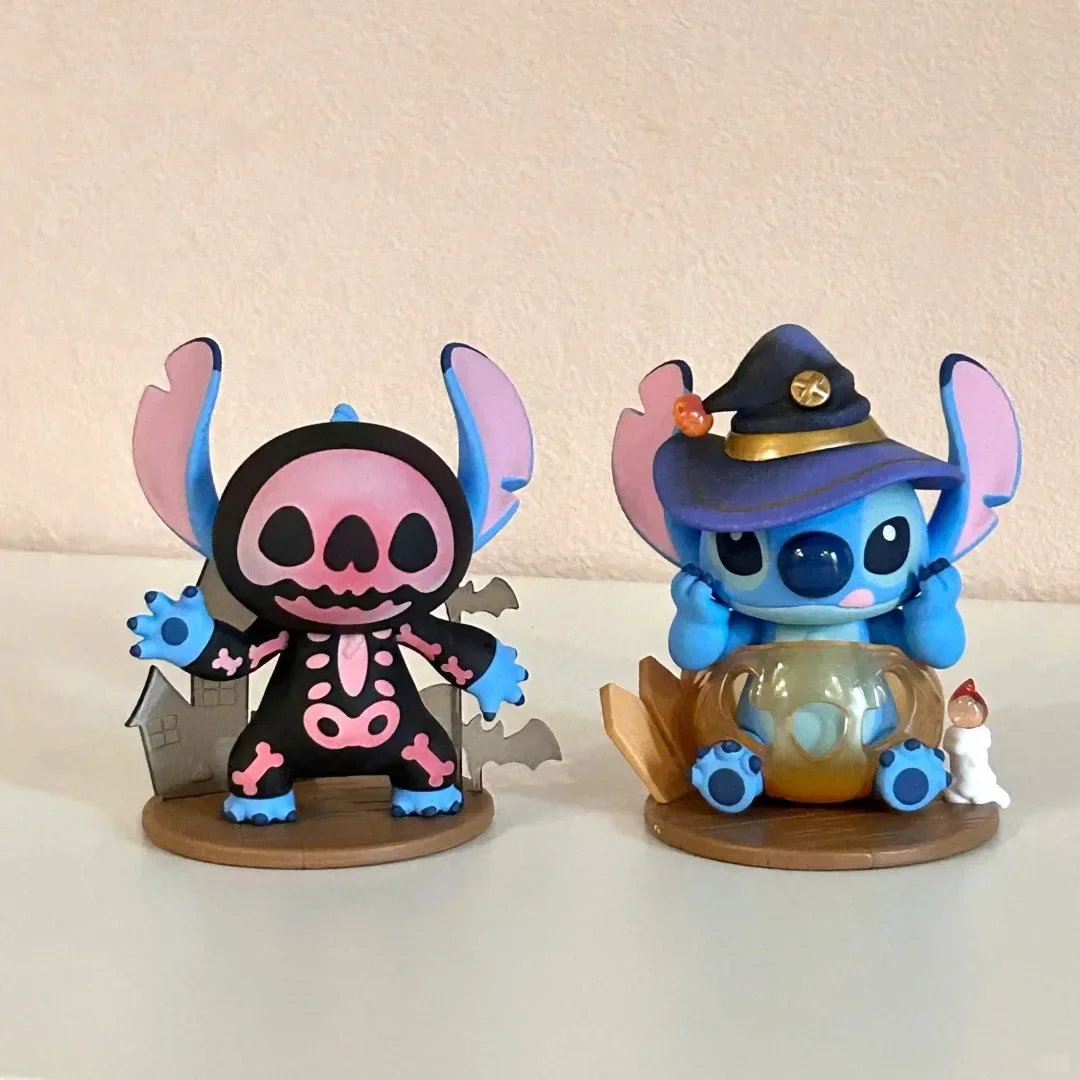 Disney Stitch Blind Box Weird Diary Series Anime Figures Mystery Box Collectible Cute Pvc Statue Doll Toys Collectible Ornaments