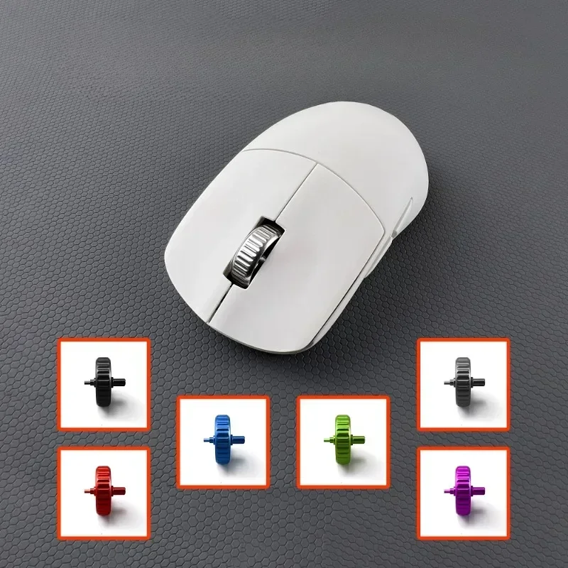 

NINJUTSO Sora V2 Mouse Wheel Noise Reducing Custom Metal Aluminum Alloy Mouse Roller Accessories Repair for Sora V2 Mouse Scroll