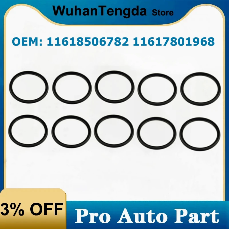 2/5/10Pcs เครื่องยนต์ Intercooler Turbo ท่อ O-Ring ซีลปะเก็นสําหรับ BMW 2 7 8 Series F44 G11 G16 X1 F48 11618506782 11617801968