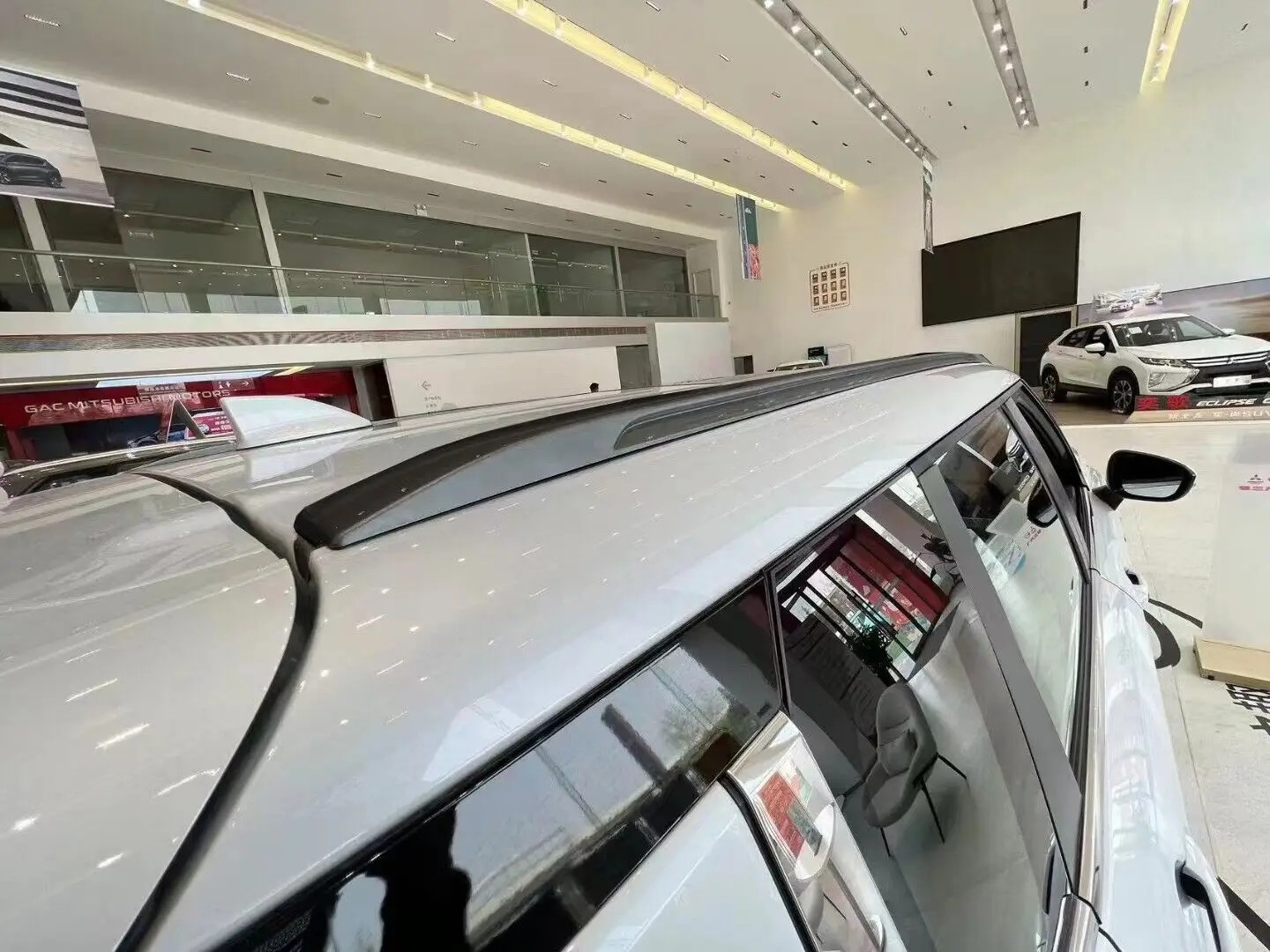 Fits for Mitsubishi Outlander 2022 2023 Aluminum Roof Rail Racks Side Rail Bar