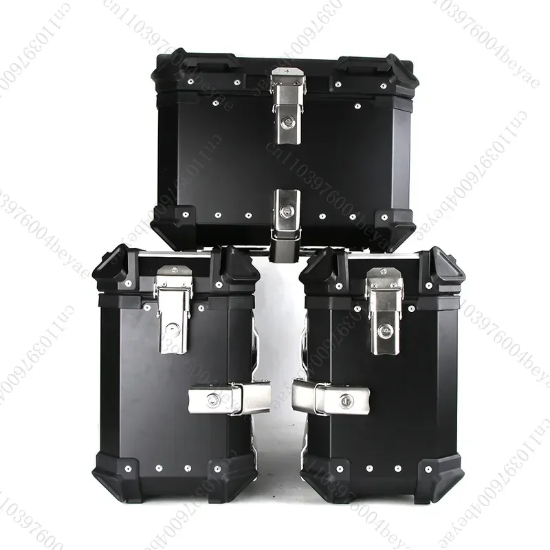 

Motorcycle large capacity 38L side box luggage waterproof side hanging box supplies motorcycle suitcase three boxes