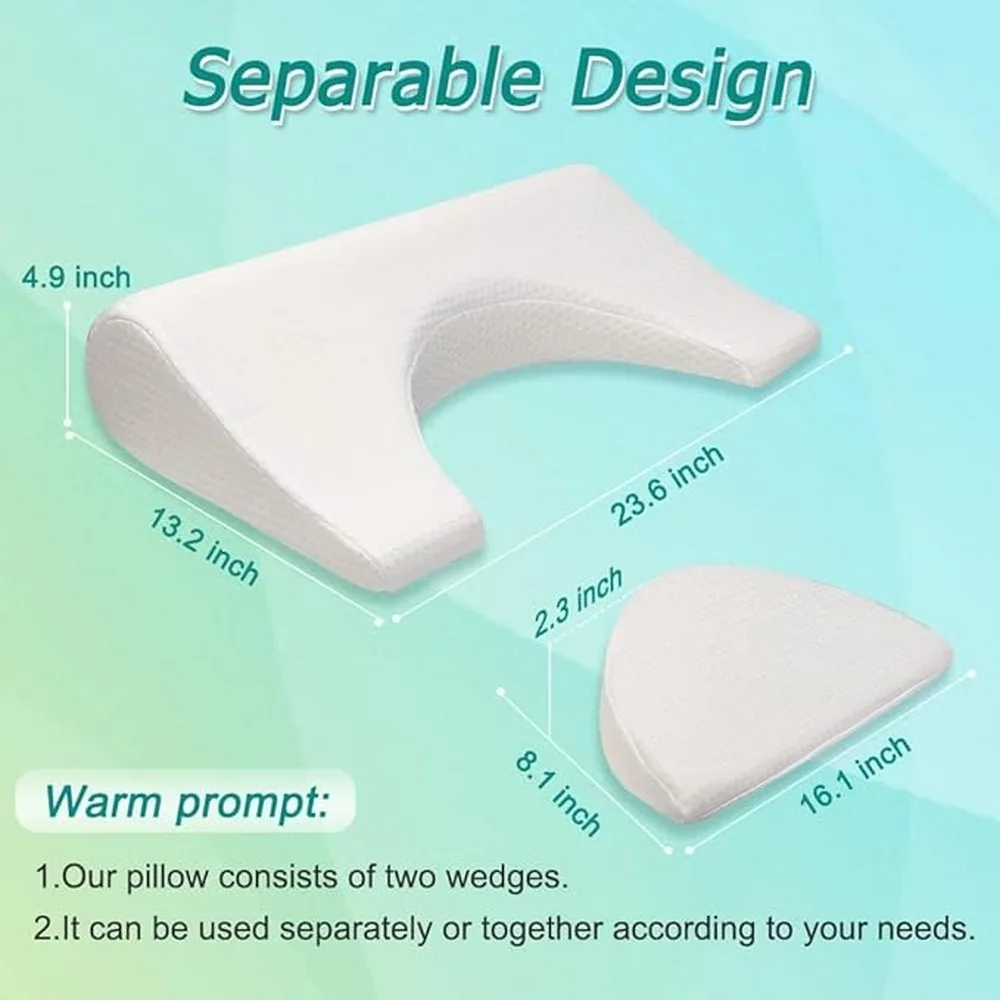Face Pillow Neck Pillow Nose Recovery Travel Wedges For Bed Positioning Bedsores Prevention Water
