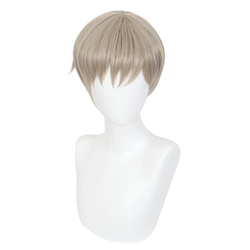 Shuidan's Spell Counterattack – Dog Thorns – aschbraune Kurzhaar-Cosplay-Perücke 458H