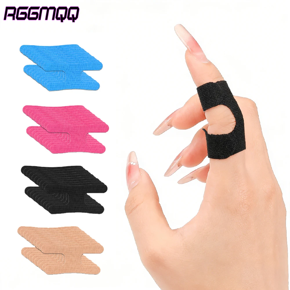 10/20PCS Precut Kinesiology Tape for Fingers – Finger Wrap Support Brace – Elastic Athletic Tape for Trigger Finger – Sports