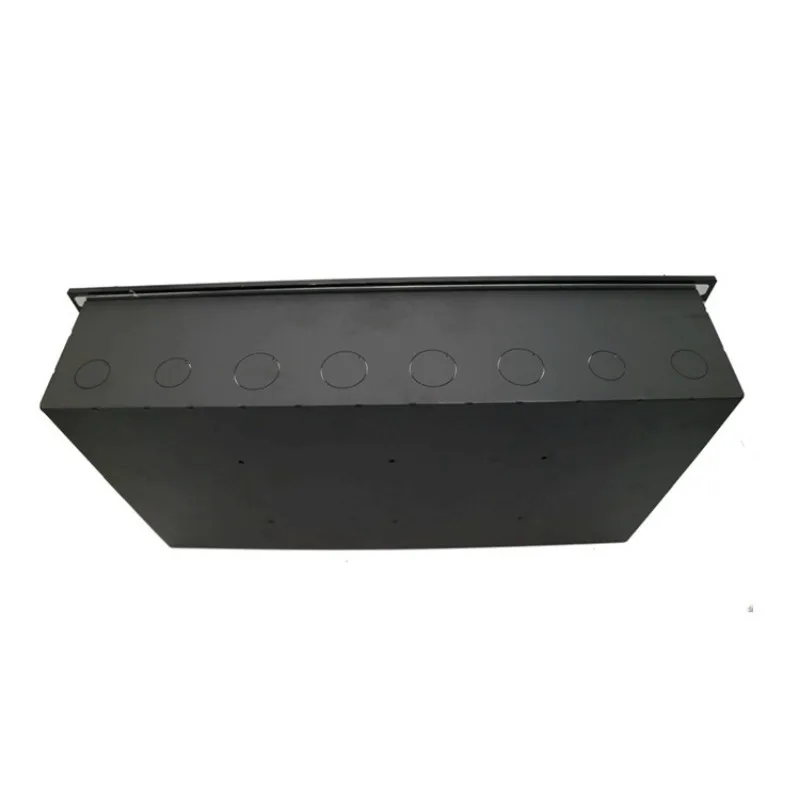 Aluminum brushed 8-position 86-panel wall information installation box Q800