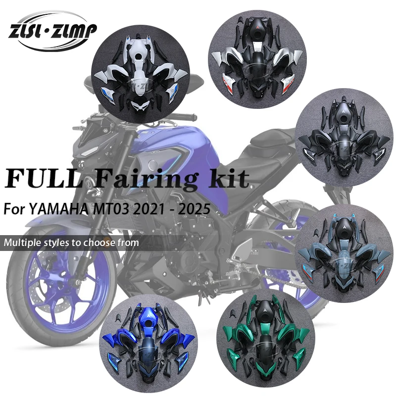 

Motorcycle Accessories ABS full Fairing Kit fit For YAMAHA MT-03 MT03 MT 03 mt03 2021 2022 2023 2024 2025 Bodywork Fairings Kits