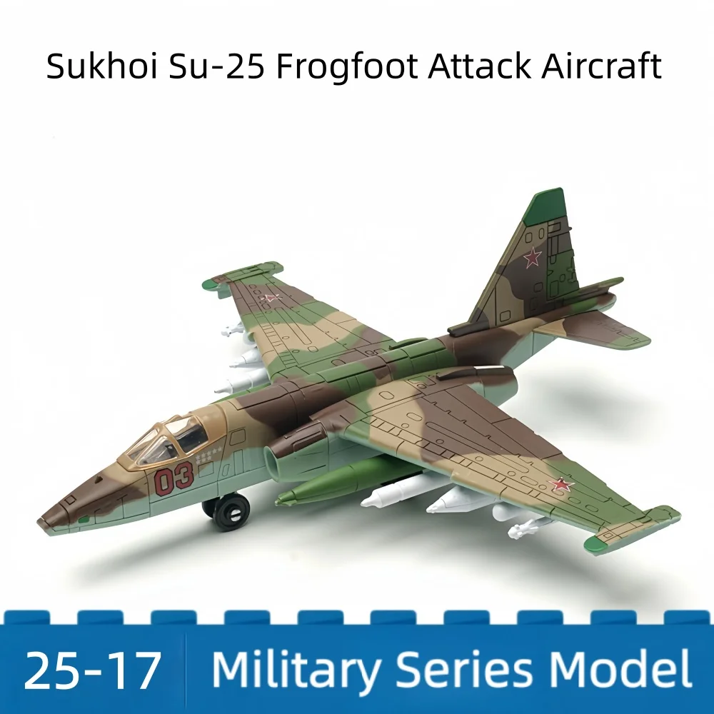 

1/72 Creative Military Series Building Blocks Sukhoi Su-25 Attack Aircraft Model Frogfoot Jet Kit Toys For Boys Birthday Gifts
