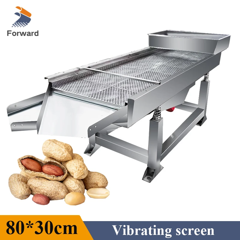 Double Motor Seed Groundnut Sorting Processing Machine with Low Energy Consumption Linear Vibrating Equipment