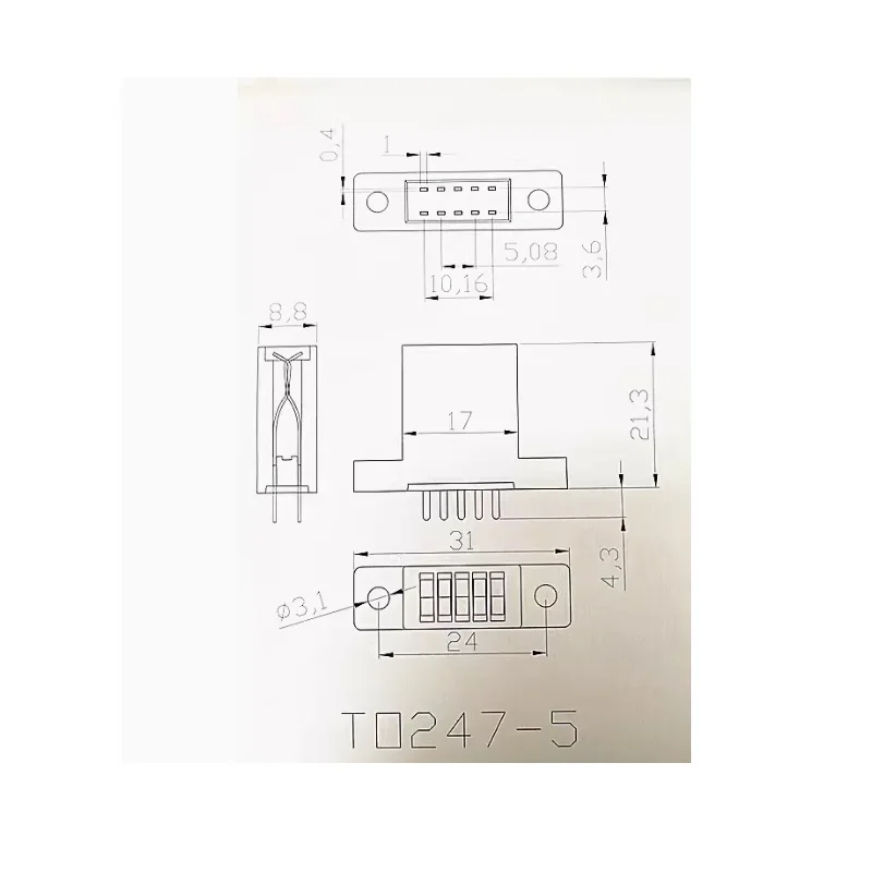 Imagem -03 - Soquete do Teste do To2475 Pin