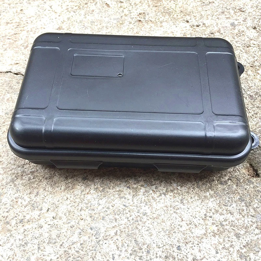 Outdoor Survival Box Container Tragbare Reise-Aufbewahrungsbox Wasserdicht Stoßfest Staubdicht für Camping Wandern Bootfahren