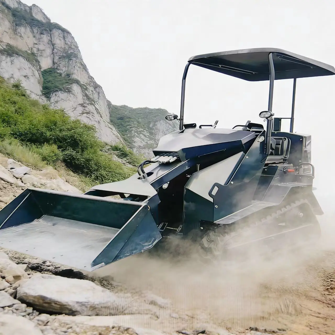 

Customized Skid Steer Loader For Farm Manure Cleaning Feed Mixing Transport Livestock Breeding Machinery