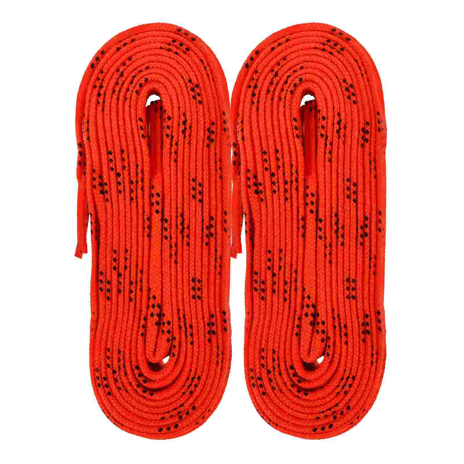 

1 Pair of Wear-resistant Ice Skates Laces Hockey Sports Shoelaces Ice Sports Skates Shoelaces wax hockey laces