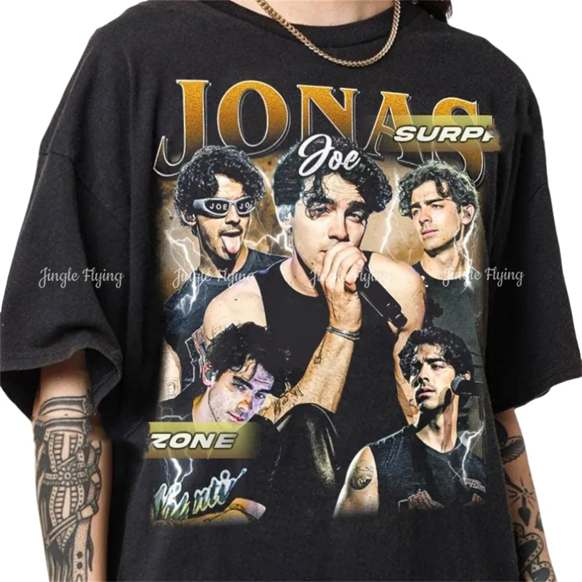 Joe Jonas Unisex Softstyle Vintage Shirt Gift For Woman And Man T Shirt