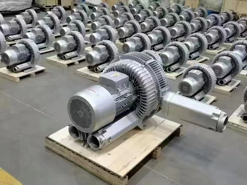 2RB 810H27 7.5kw  High Pressure Air Ring Blower Side Channel Blower