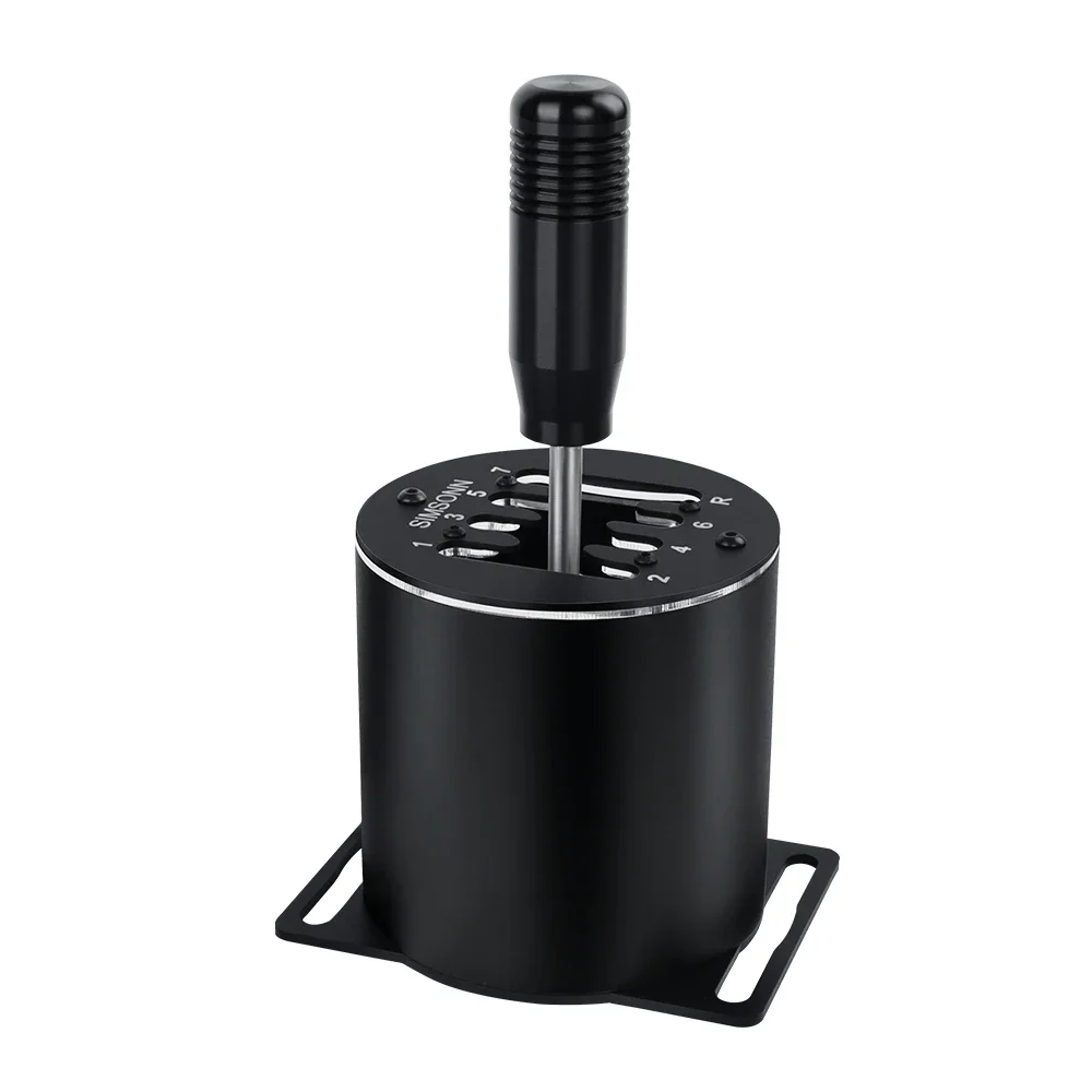 

USB Simulator Shifter 7+R H Gear Shifter with Game Wheel Steering Feature