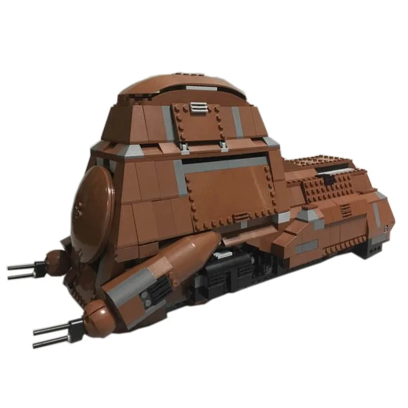 1338pcs  Containerized Battle Droids Troop Carrier Trade Federation MTT 7662 MOC Building Blocks Model DIY Bricks Toys