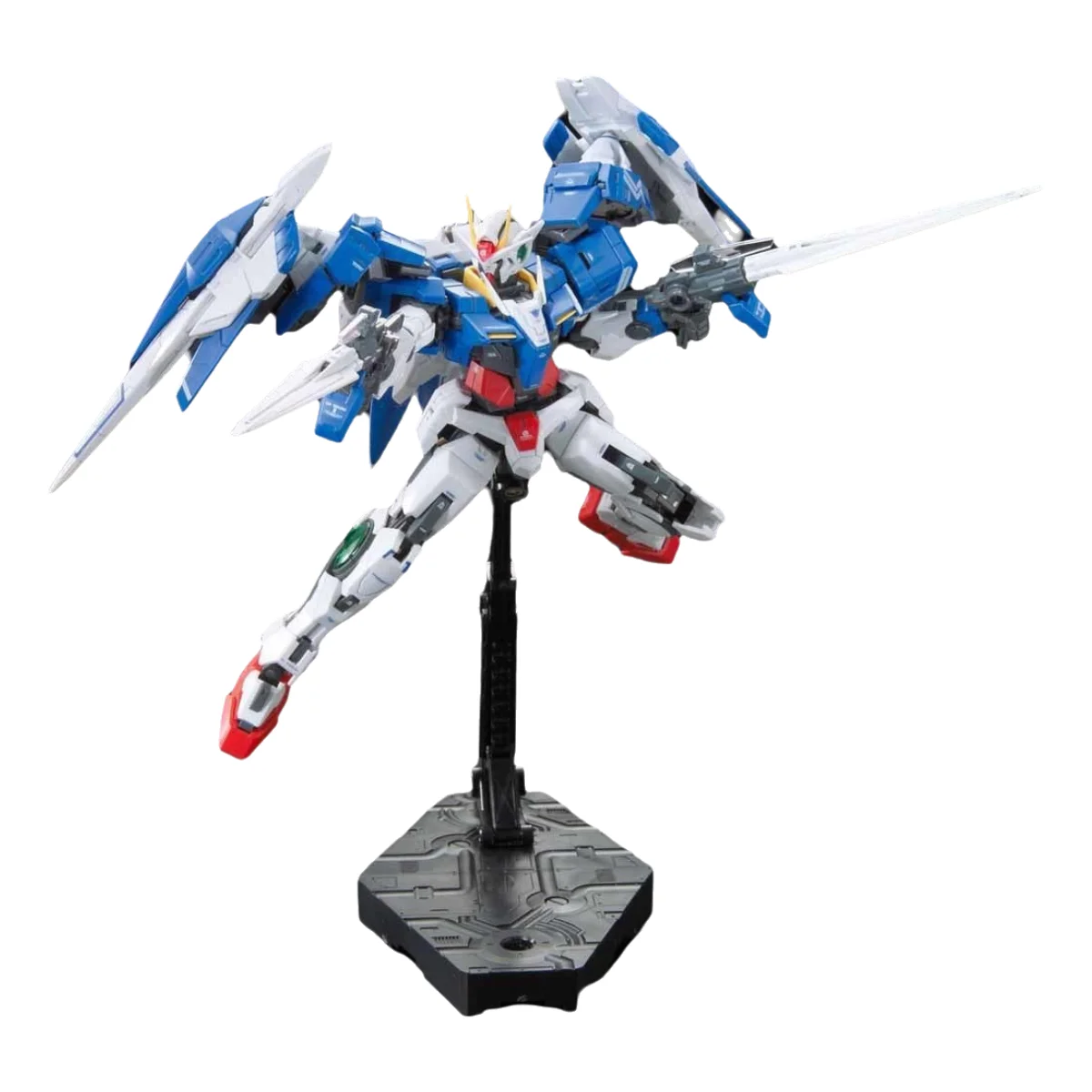 Tersedia Kit Model Gundam Asli Bandai Asli RG 1:144 OO RAISER Mainan Action Figure untuk Hadiah Anak-anak Hadiah Natal