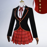 Anime rwby Yang Xiao Long Cosplay Costume Yellow Trailer School uniform Fashion Female Set Female Halloween Party Customized