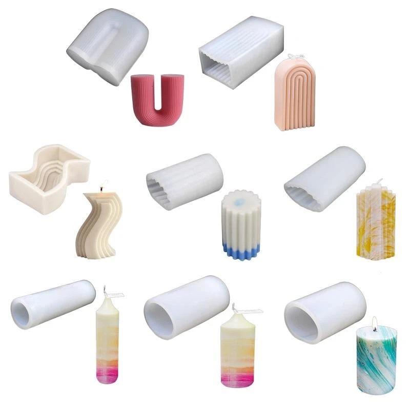 

L9be абстрактная форма силиконовая плесень восковая расплавная полимерная ароматерапия