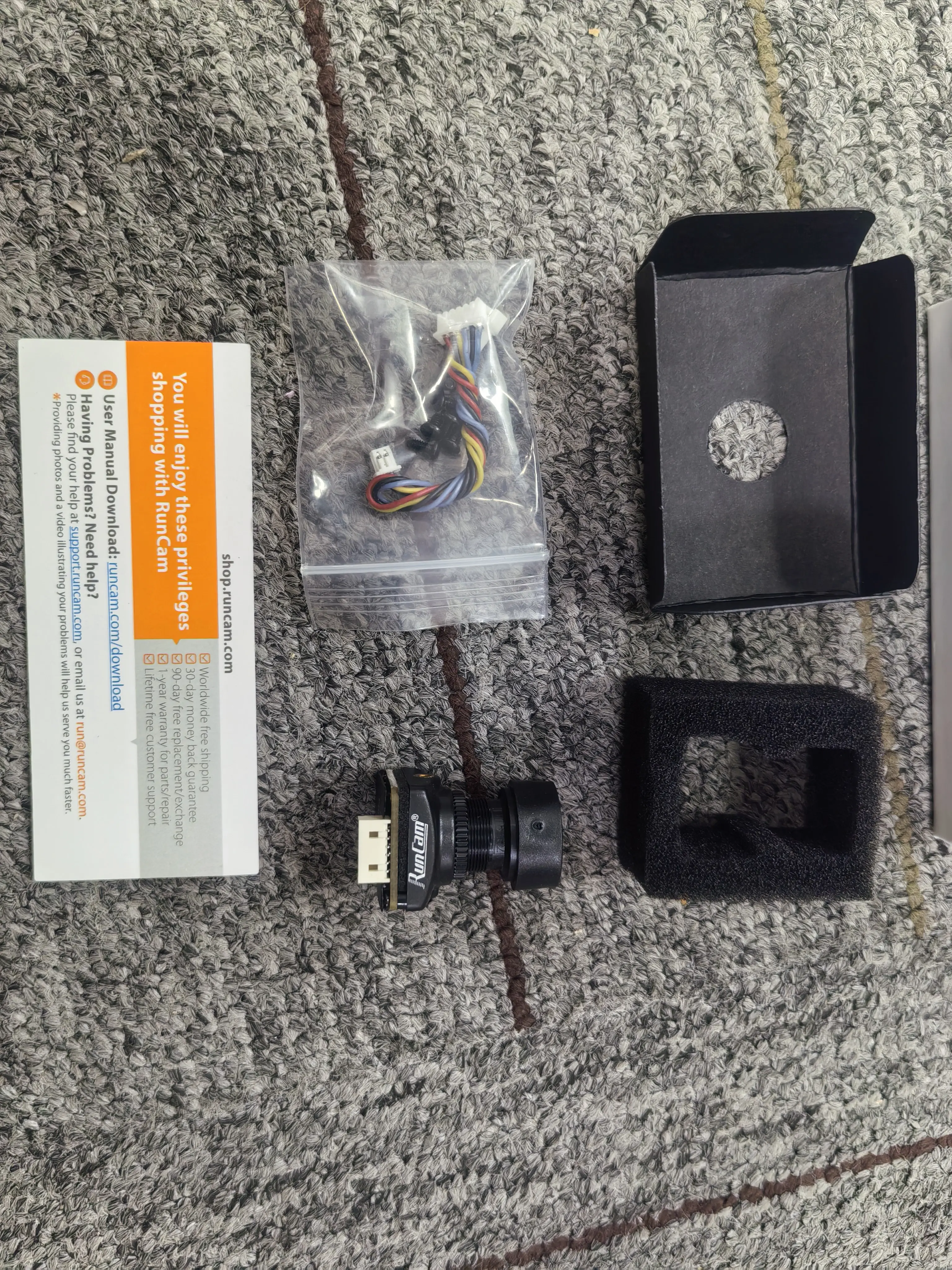 RunCam Phoenix 2 Pro 1500TVL Hochauflösende Nachtsichtkamera mit Ultra-Niedriglicht-Klarheit 850nm