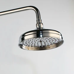 8 Inch Rainfall Shower Head Bathroom Replace Rain Showerhead Shower Faucet Accessory Chrome Finish