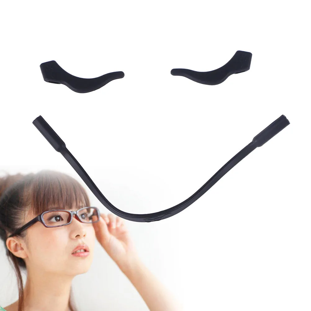

Eyeglass Strap Holder Silicone Anti-Slip Rope For Kids Adults Stretchy Washable Sunglass Straps Eyewear Retainer Spectacles