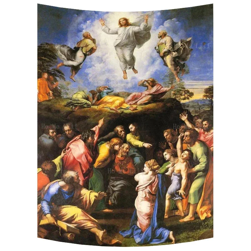 

Transfiguration Of Christ Jesus Art Wall Hanging Religion Tapestry For Livingroom Bedroom Decor