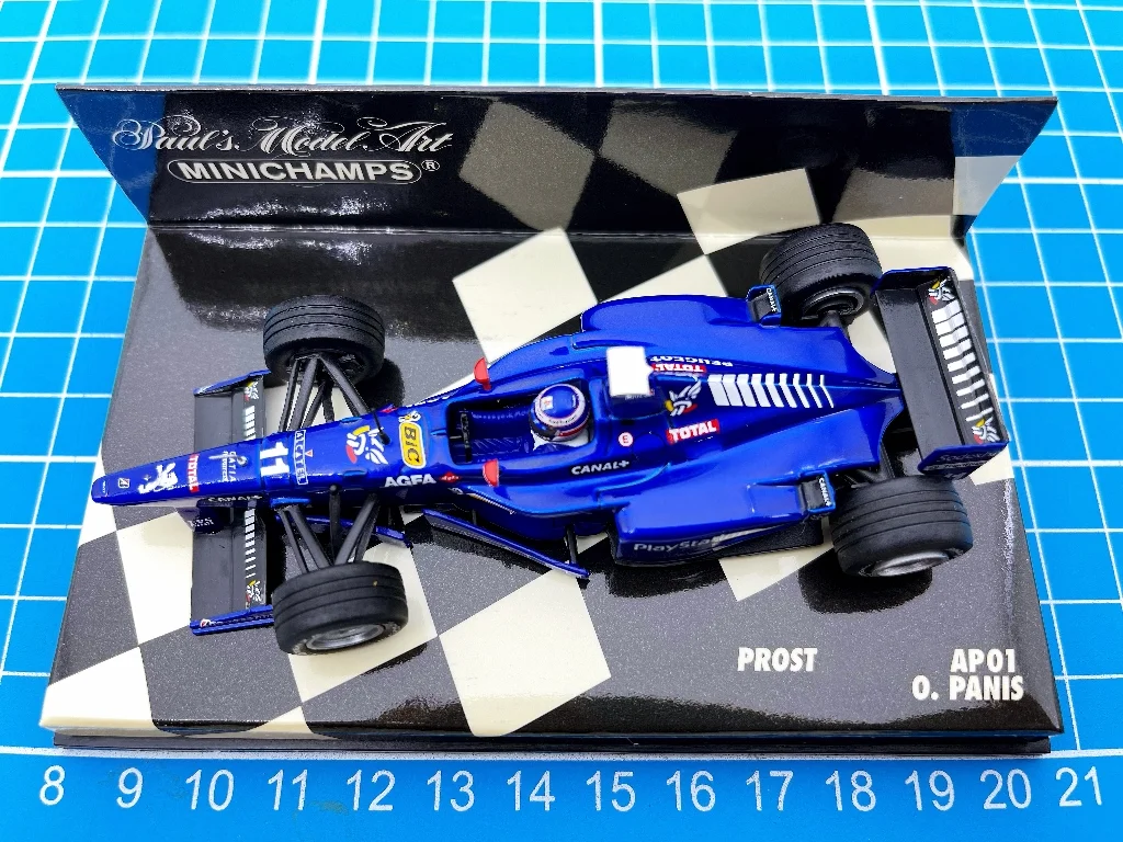 

Minichamps 1:43 F1 AP01 1998 Panis Simulation Limited Edition Resin Metal Static Car Model Toy Gift