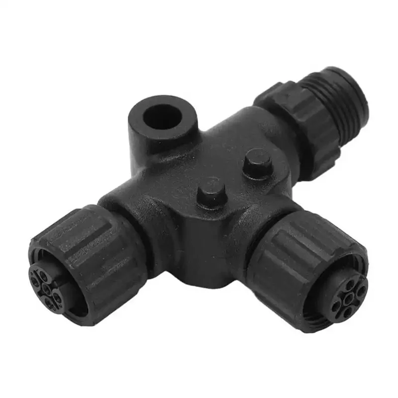 A76X-T-Type Adapter Distributor Waterproof NMEA 2000 (N2k) (Tee) T-Connector For Garmin Lowrance Simrad