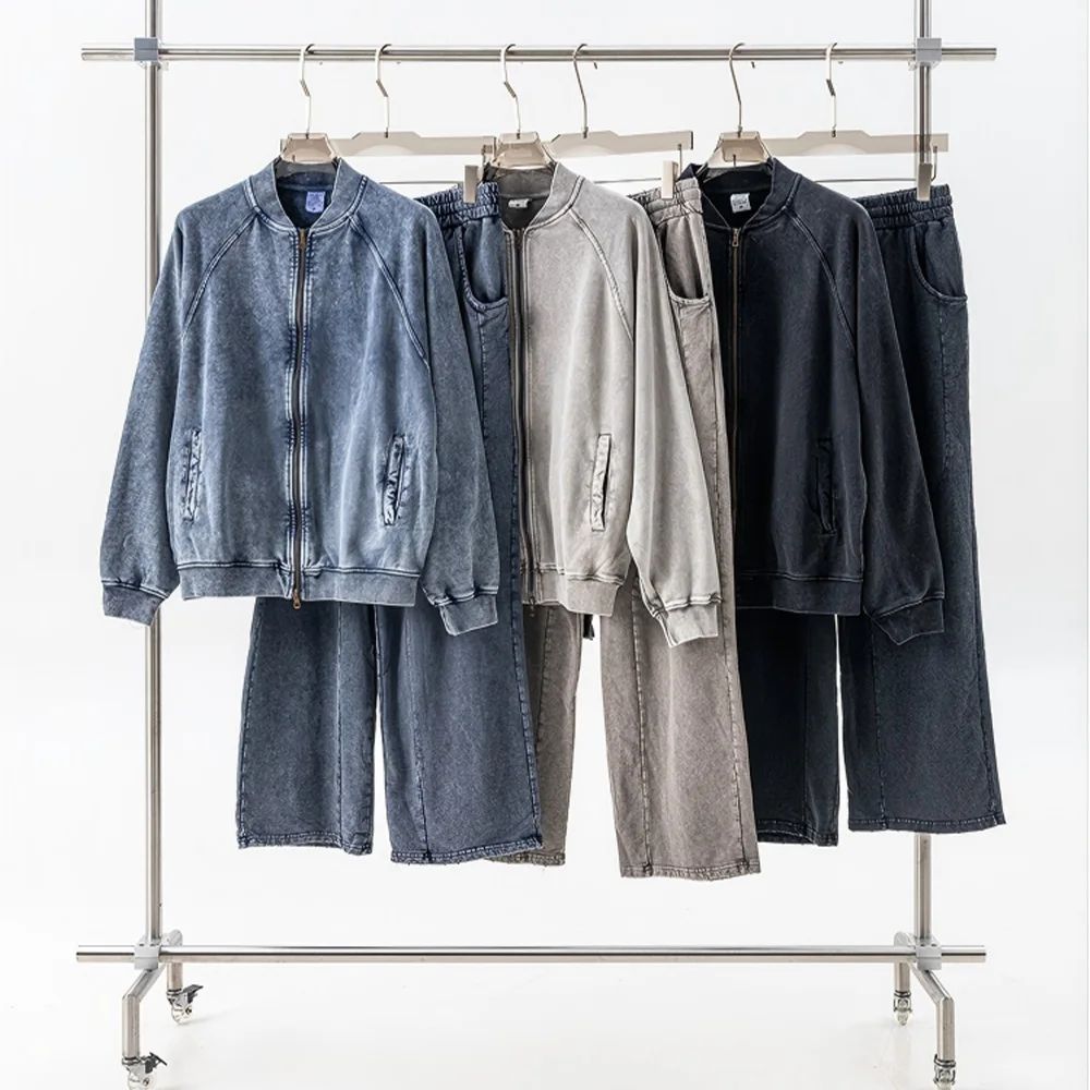 Y2K Vintage HarajukuกางเกงสบายๆHigh Streetสีดําขนาดใหญ่กางเกงขากว้างDrawstring Denimความยาวเต็มSweatpants Streetwear